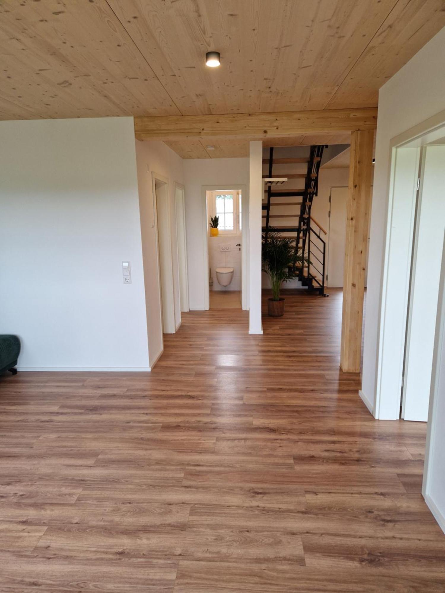Fewo1 Neuwertige, Grosse 110Qm Fewo Ueber Zwei Etagen Mit Balkon Im Aussenbereich Riegel Eksteriør bilde